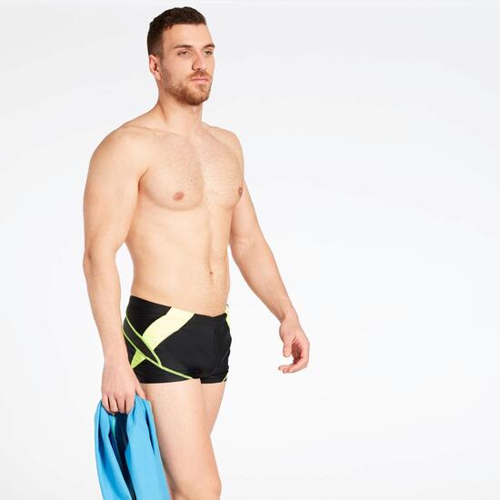 Bañador Bóxer Natación Negro Paraqua
