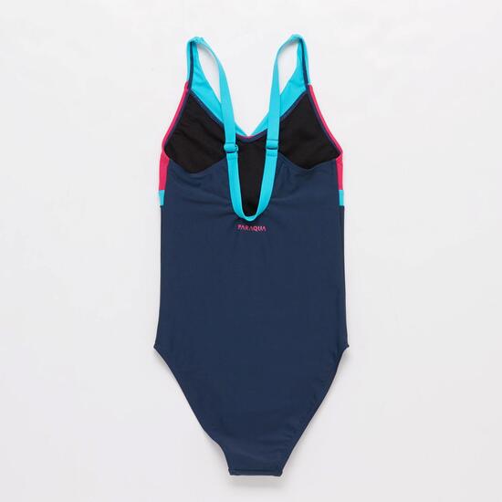 Bañador Natación Azul Niña Paraqua