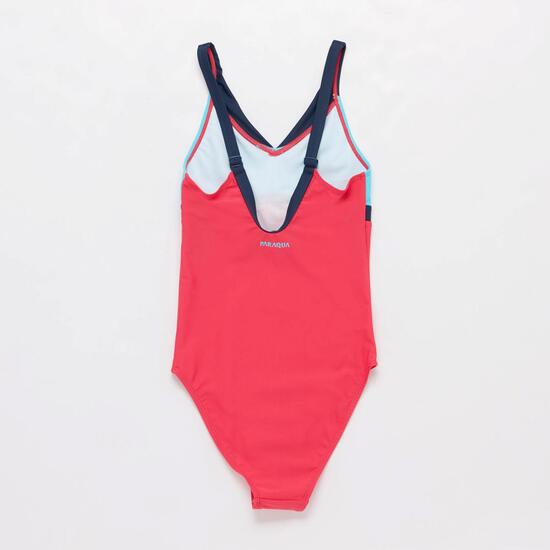 Bañador Natación Rosa Niña Paraqua