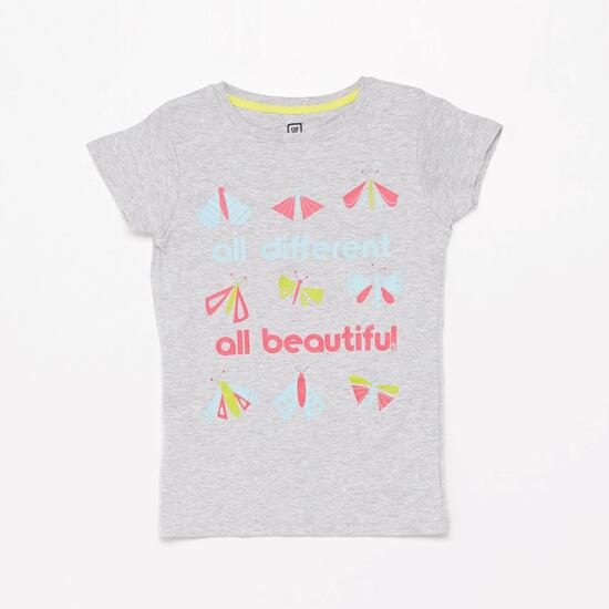 Camiseta Gris Up Niña
