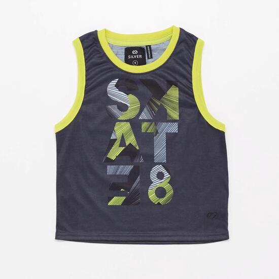 Camiseta Silver Geo Street Energy Niño