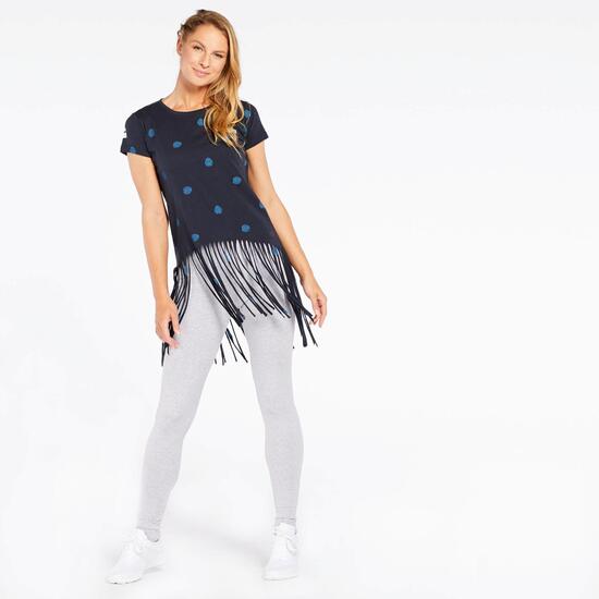 Camiseta Flecos Silver Tropic