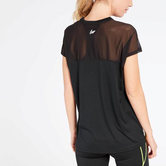 Camiseta Running Negra Ipso Experience