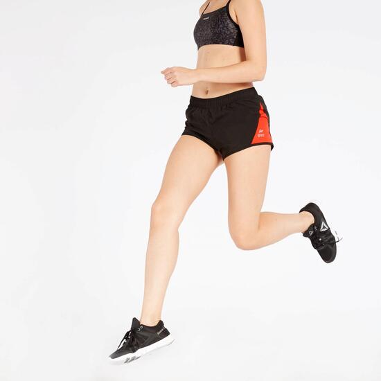 Pantalón Corto Running Negro Ipso Combi 1