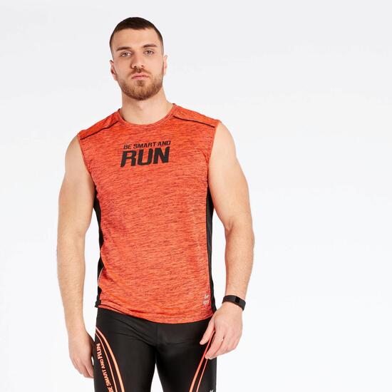Camiseta Running Naranja Ipso Combi 2