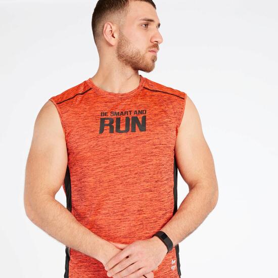 Camiseta Running Naranja Ipso Combi 2