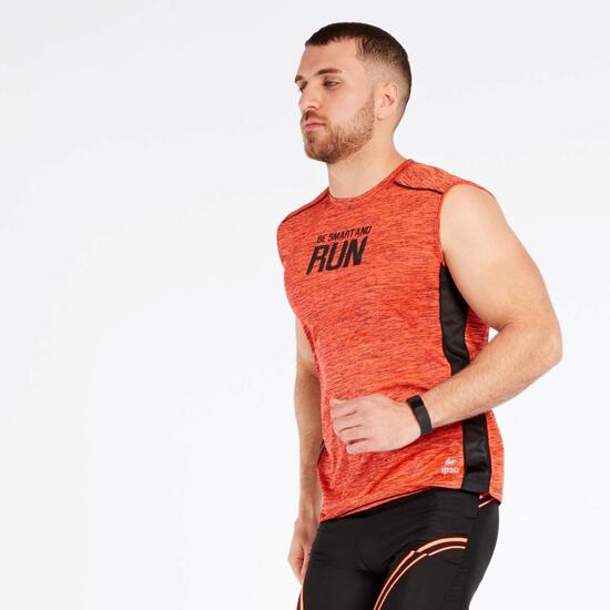 Camiseta Running Naranja Ipso Combi 2