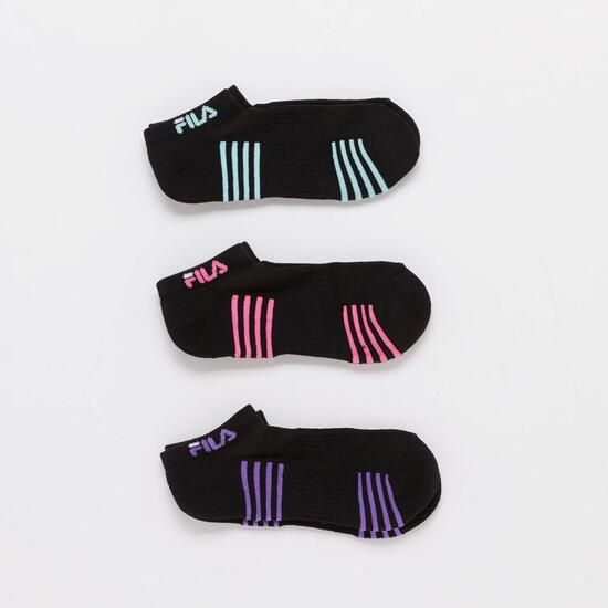 Calcetines Fila Invisibles Negros Calcetines Fila Invisibles Negros