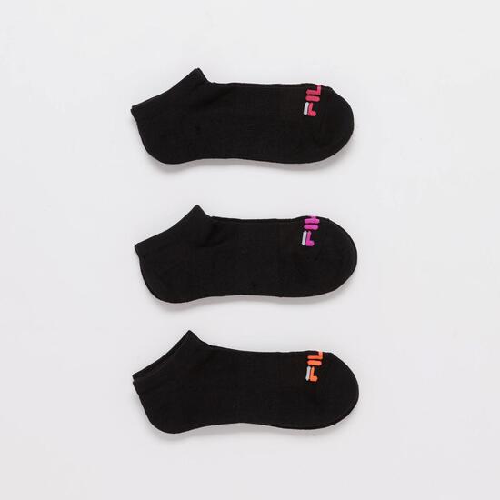 Calcetines Fila Invisibles Negros