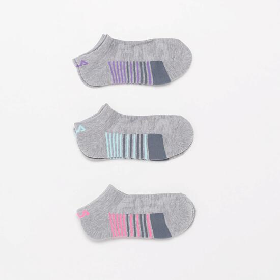 Calcetines Fila Invisibles Grises Calcetines Fila Invisibles Grises