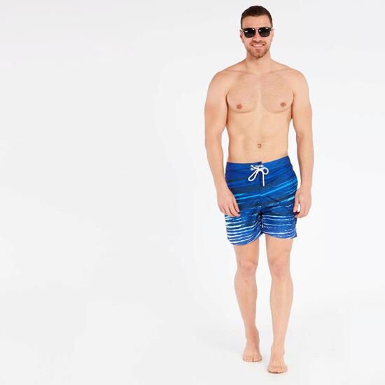 Bañador Bermuda Estampado Silver Classic