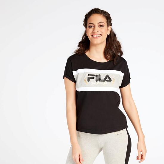 Camiseta Fila Lilac Negra