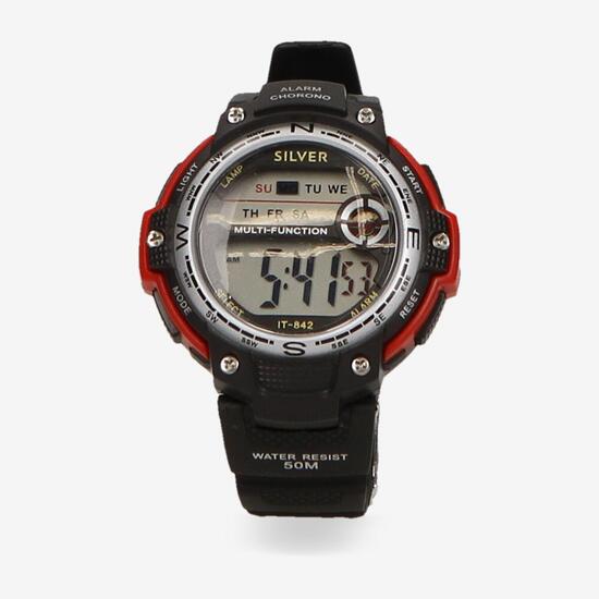 Reloj Deportivo Negro Silver Sport Reloj Deportivo Negro Silver Sport