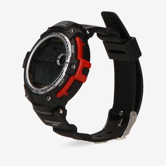 Reloj Deportivo Negro Silver Sport Reloj Deportivo Negro Silver Sport