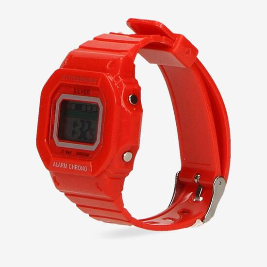 Reloj Sport Rojo Silver