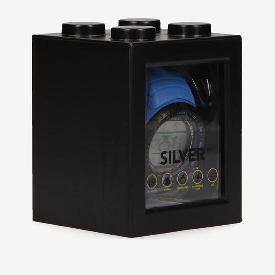 Reloj Deportivo Azul Silver