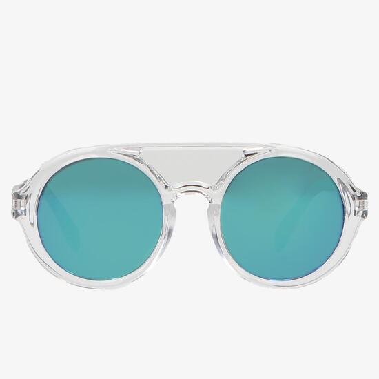 Gafa Sol Transparente Junior Silver Modern