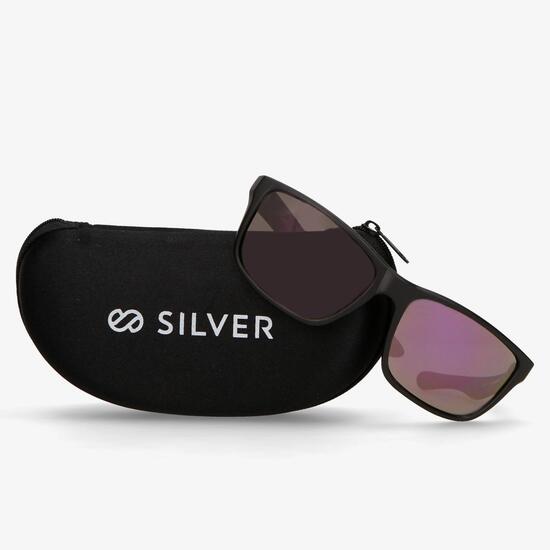 Gafa Sol Negra Silver