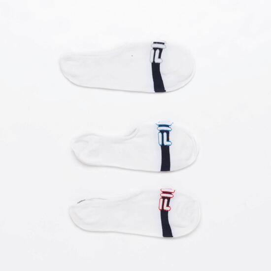 Calcetines Invisibles Fila Grises