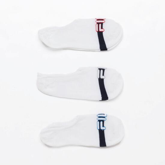 Calcetines Invisibles Fila Grises