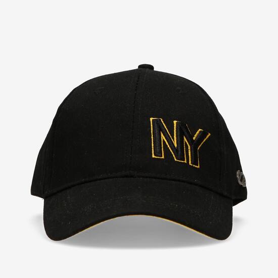 Gorra Negra NY Hombre Silver Gorra Negra NY Hombre Silver