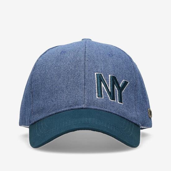 Gorra Vaquera NY Hombre Silver
