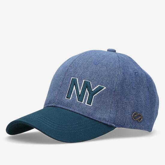 Gorra Vaquera NY Hombre Silver