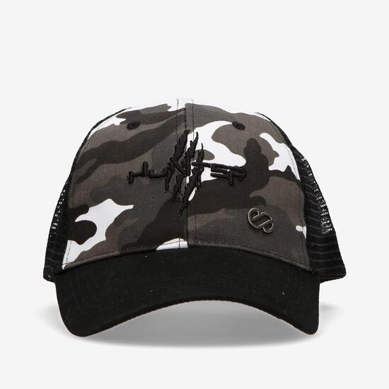 Gorra Trucker Camuflaje Silver