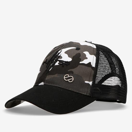 Gorra Trucker Camuflaje Silver