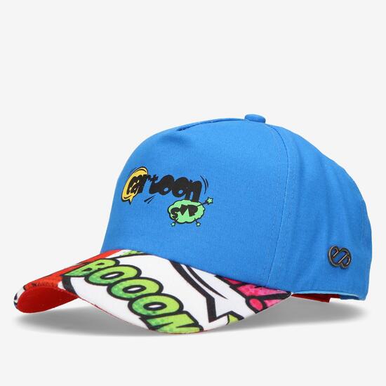 Gorra Azul Niño Silver Cart