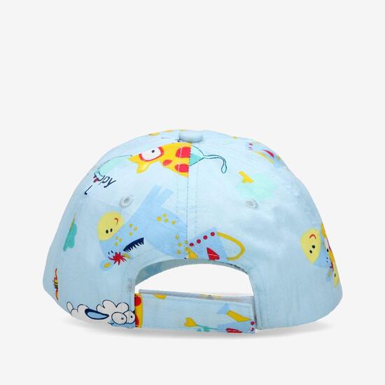 Gorra Azul Niño Silver