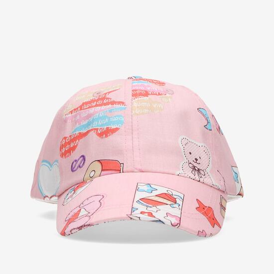 Gorra Rosa Niña Silver
