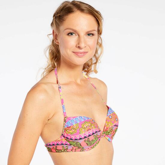 Bikini Bandeau Silver