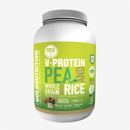 Proteína Vegetal Choco Gold Nutrition 1Kg Proteína Vegetal Choco Gold Nutrition 1Kg