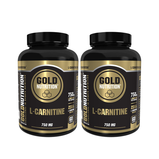 L-Carnitina Gold Nutrition 2 Pack-60cap