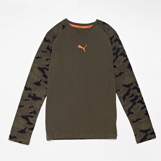 Camiseta Manga Larga Puma Junior