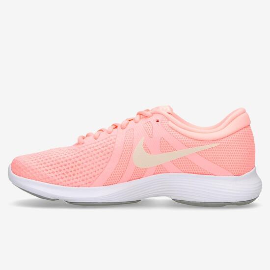Zapatillas Running Niña Nike Revolution 3 Blancas Rosas Zapatillas Running Niña Nike Revolution 3 Blancas Rosas