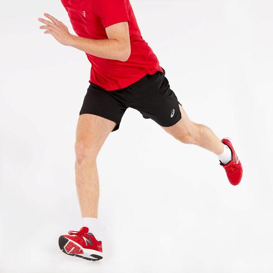 pantalon corto running hombre asics