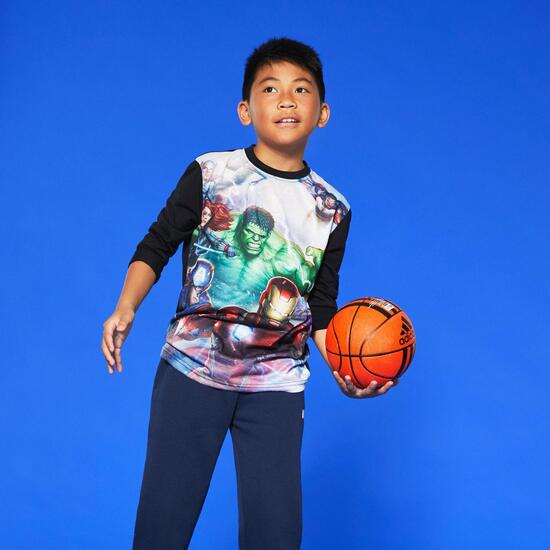 Camiseta Manga Larga Avengers Junior Camiseta Manga Larga Avengers Junior