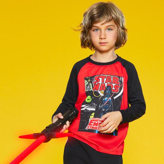 Camiseta Manga Larga Star Wars Niño Camiseta Manga Larga Star Wars Niño