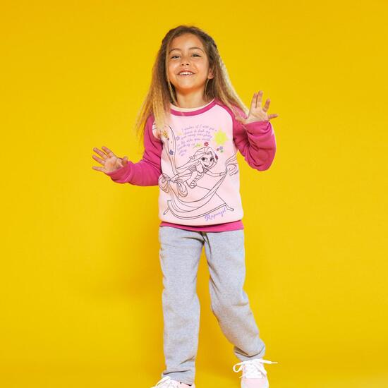Chándal Rapunzel Niña Chándal Rapunzel Niña