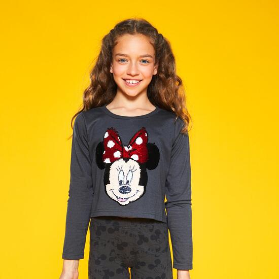 Camiseta Manga Larga Minnie