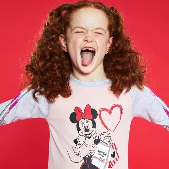 Camiseta Manga Larga Minnie
