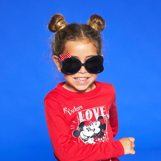 Camiseta Manga Larga Mickey & Minnie