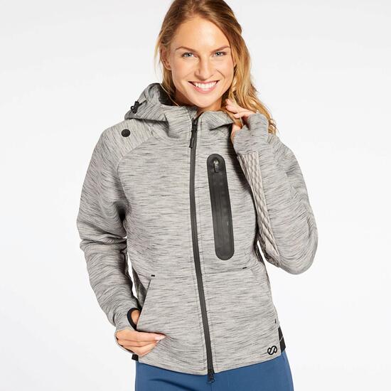Sudadera Capucha Silver Reactive