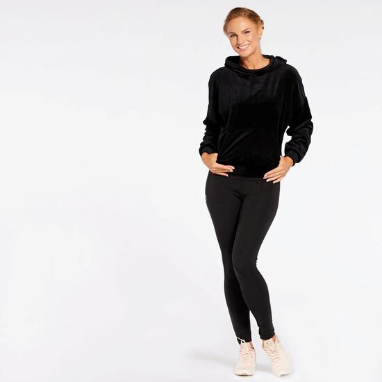 Sudadera Capucha Silver Velour