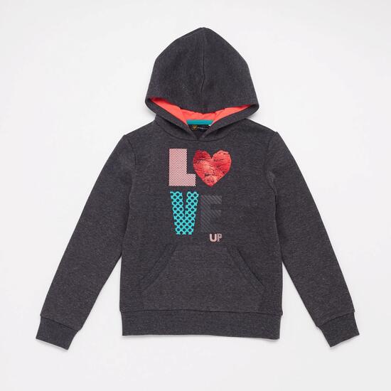 Sudadera Capucha Silver Basic Junior