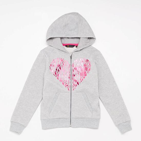 Chaqueta Capucha Silver Basic Niña