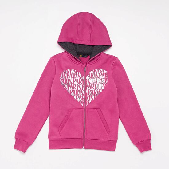 UP BASIC JRA SUDADERA AB. CAP. FELPA P.