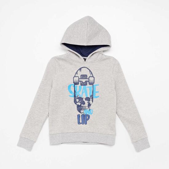 Sudadera Capucha Silver Basic Junior